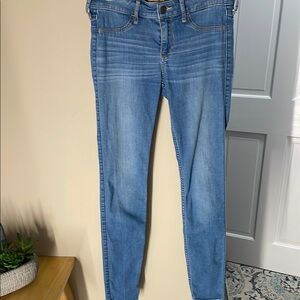 Hollister Light Blue Women Jeans Jeggings